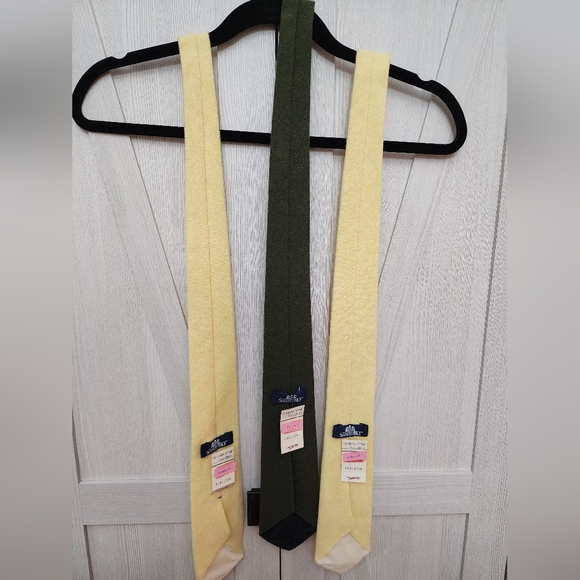 Vintage Stafford Wool Tie - Set Of 3